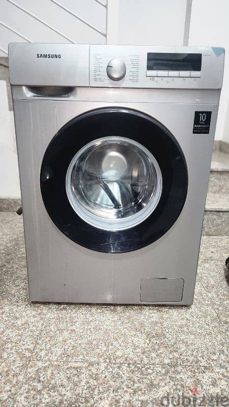 samsung little used front load washing machine slim 7kgs 2