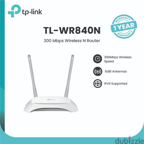 300Mbps Wireless N Speed TL-WR840N - TP-Link  Wireless 7