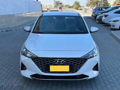 Hyundai Accent 2022 oman car 45000 km only