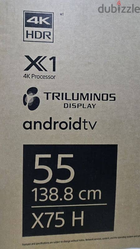 Sony BRAVIA 55 Inch Android TV 1