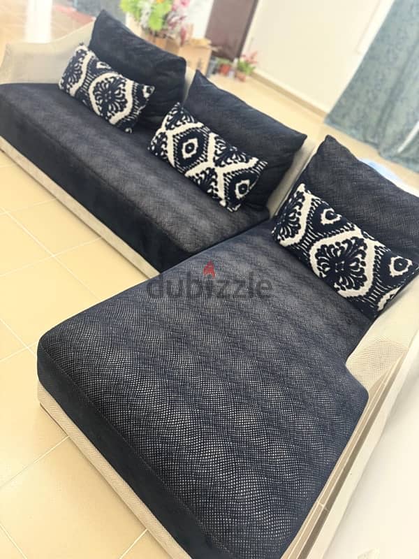 L-Shape sofa from DanubeHome. 1