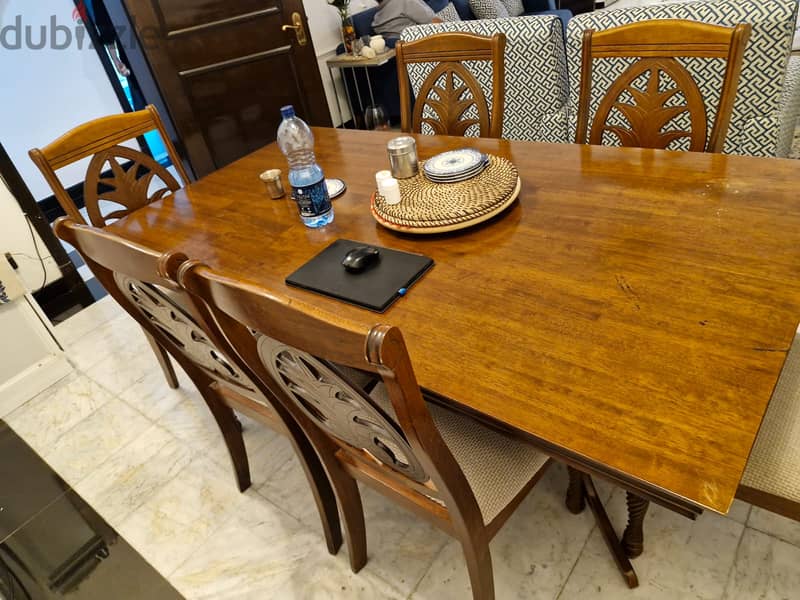 glass centre table & dinning table for sale 2