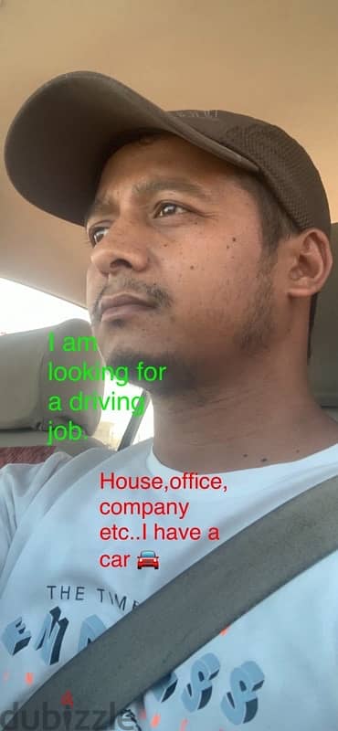 Looking Driving job house/offes/company I’m Bangladeshi