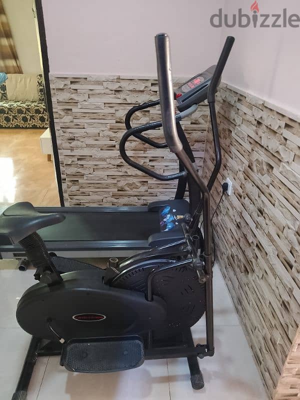 Treadmill and muscle toning machine 1