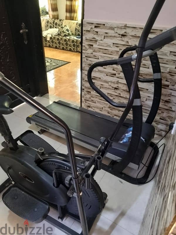 Treadmill and muscle toning machine 2