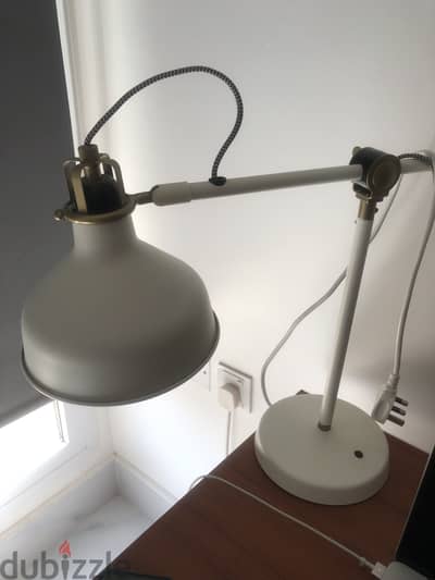 A desk lamp