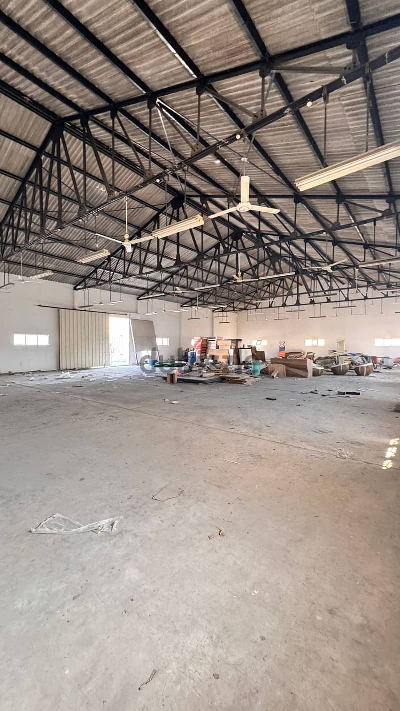 *Commercial warehouses for Rent in Ghala opposite SQ. street 0