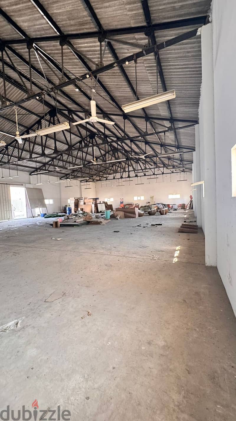 *Commercial warehouses for Rent in Ghala opposite SQ. street 1