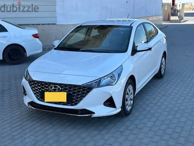 Hyundai Accent 2022 oman car 45000 km only