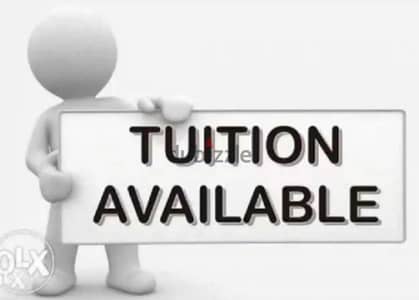 Tuition for all subjects by 10 year experienced lecturer