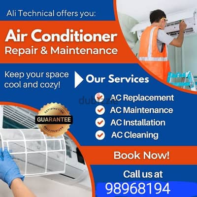 Ac cleaning ,maintenances,repairing Services available.