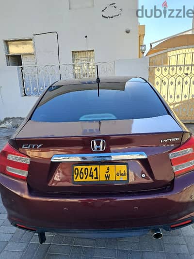 Honda city for rent 2013