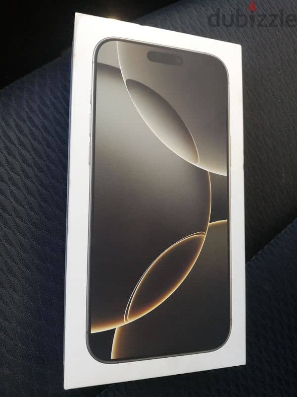 Iphone 16 pro max new  256gb silver 2