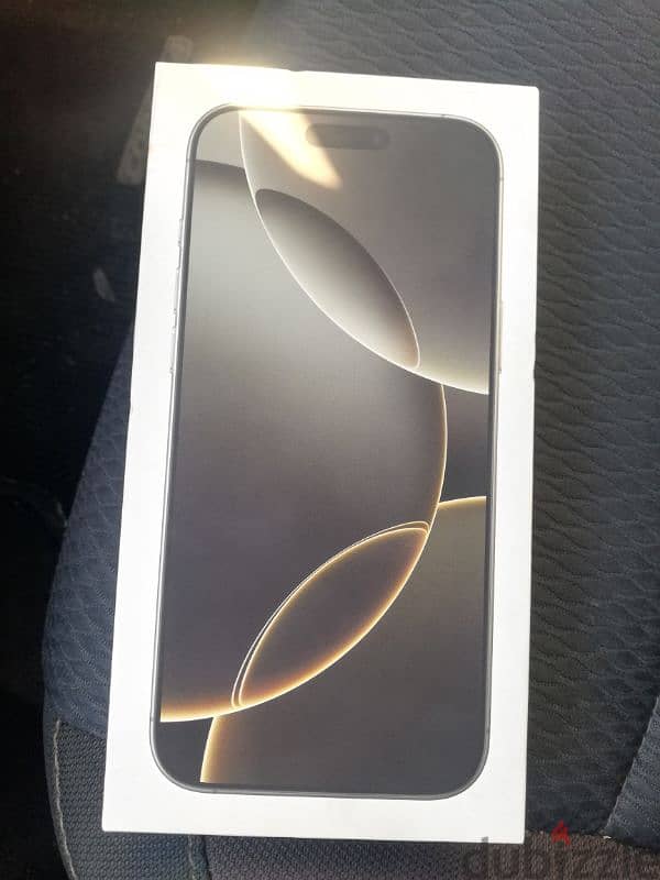 Iphone 16 pro max new  256gb silver 0