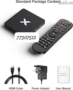 New 5G tv Box with One year subscription