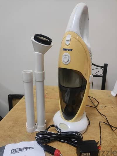 Geepas portable cordless vacuum cleaner