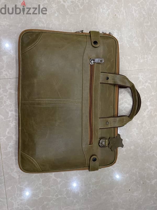 100% Pure Leather Laptop Bag for Sale 0