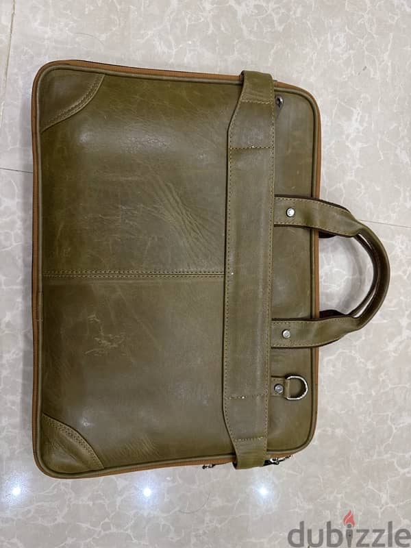 100% Pure Leather Laptop Bag for Sale 1