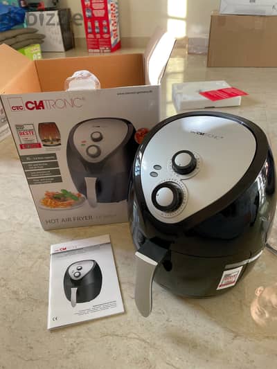 Clatronic deep fryer hot air