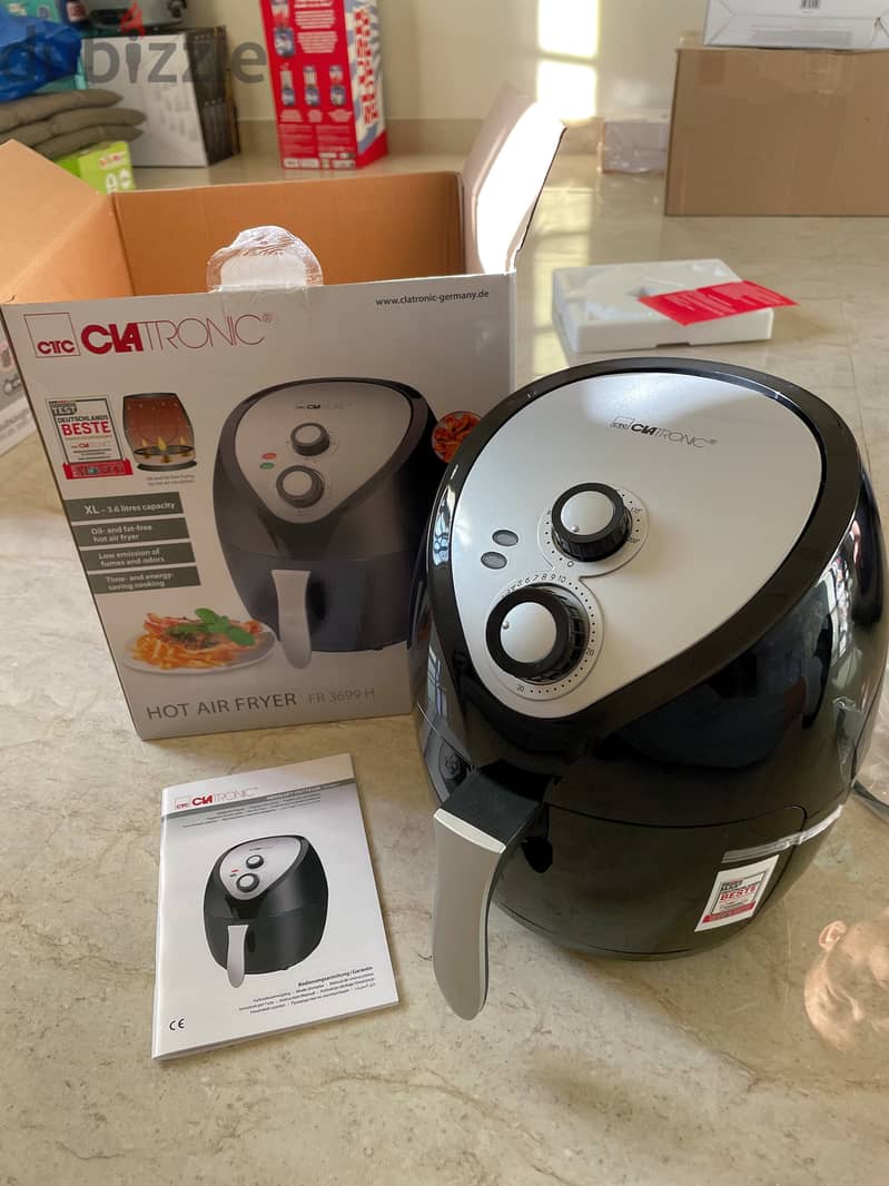 Clatronic deep fryer hot air 0