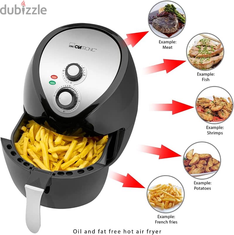 Clatronic deep fryer hot air 2