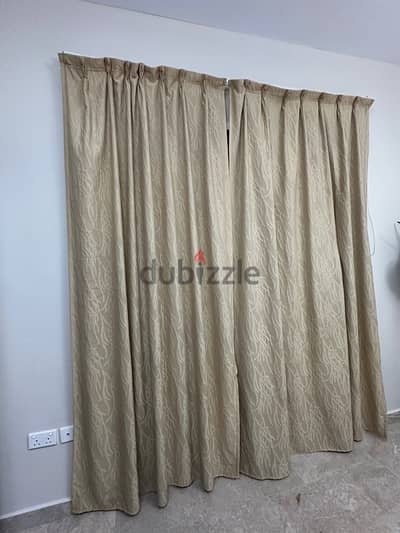 Two Set of Fabric Curtain