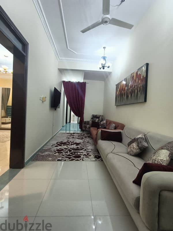 Ghubrah North fully furnished apartment including all bills for rent 5