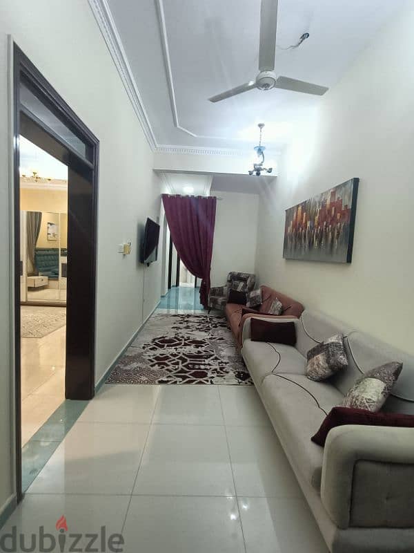 Ghubrah North fully furnished apartment including all bills for rent 6