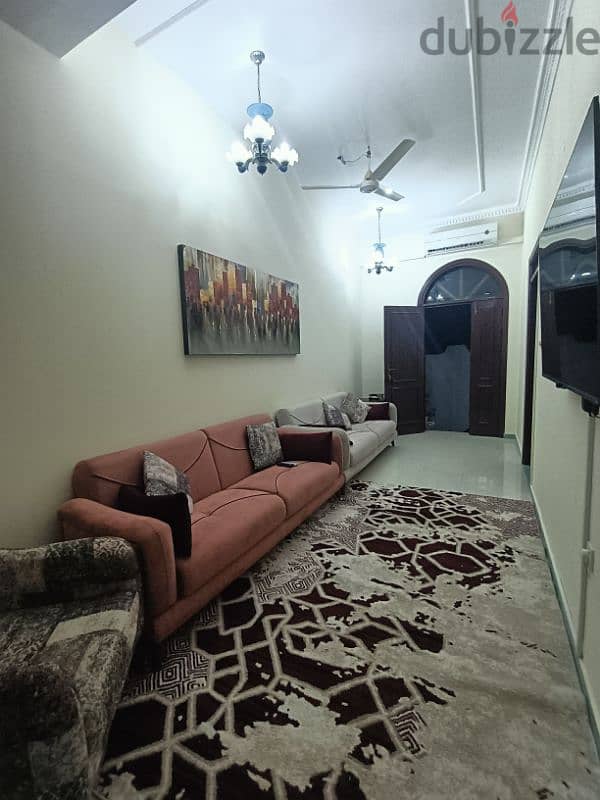 Ghubrah North fully furnished apartment including all bills for rent 10