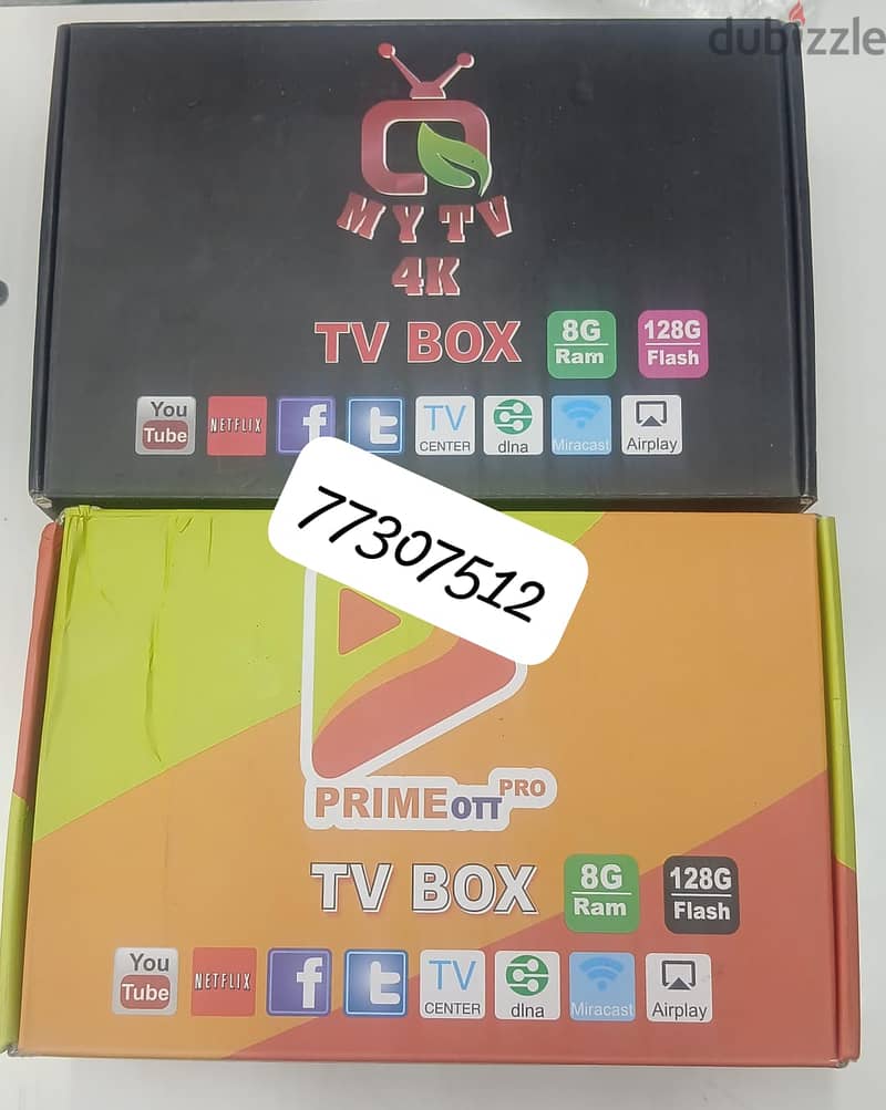 android Tv Box with one year subscription 1