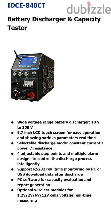 Battery Discharger & Capacity Tester 8