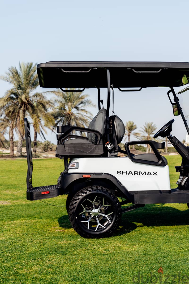 SHARMAX Golf Cart with WARRANTY(electric golf car,سيارة جولف كهربائية) 3