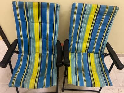 2 beach chairs for sale urgent