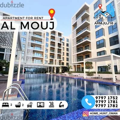 AL MOUJ | MARINA AND SEA VIEW 2 BHK SEMI-FURNISHED APARTMENT FOR RENT