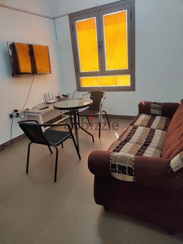 Fully Furnished 1 BHK Flat in Falaj Sohar close to Al Meera Market 1