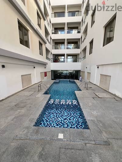 Semi furnished apartment in Al-Qurm, one bedroom