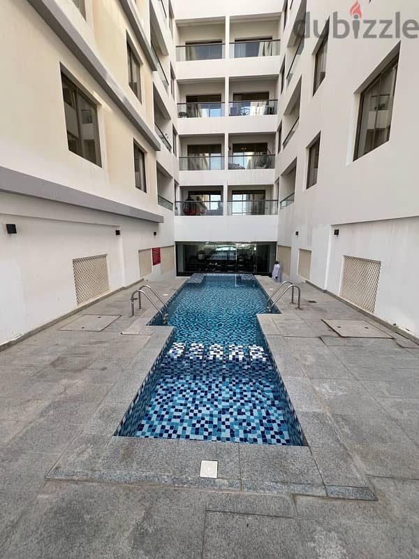 Semi furnished apartment in Al-Qurm, one bedroom 0