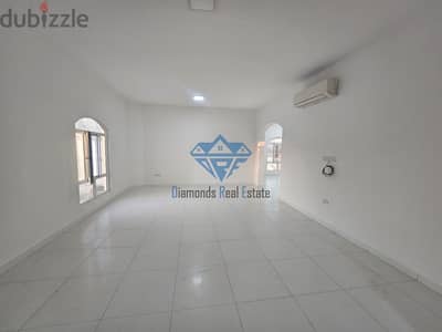 PACIOUS 4 BHK WITH MAJLIS FIRST FLOOR APARTMENT FOR RENT IN MAWALEH