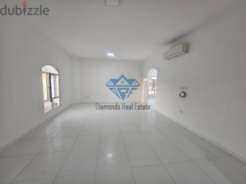 PACIOUS 4 BHK WITH MAJLIS FIRST FLOOR APARTMENT FOR RENT IN MAWALEH 0