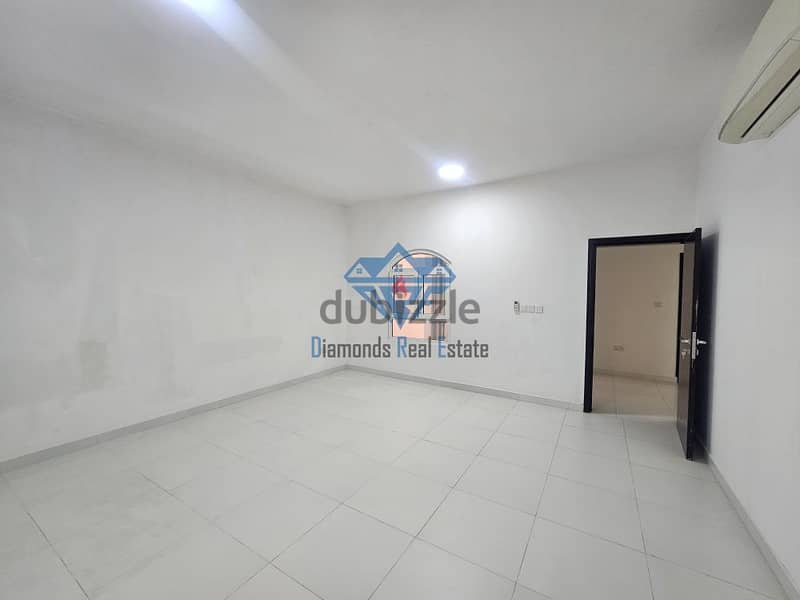 PACIOUS 4 BHK WITH MAJLIS FIRST FLOOR APARTMENT FOR RENT IN MAWALEH 6