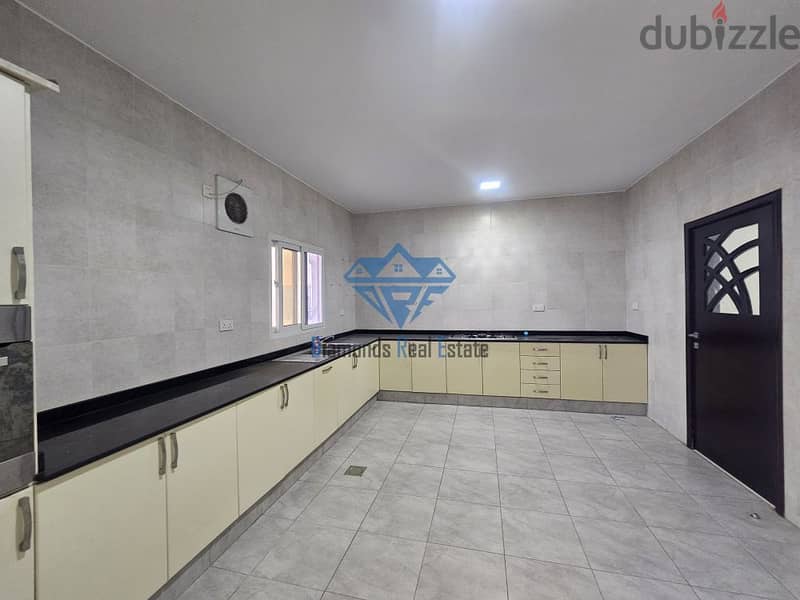 PACIOUS 4 BHK WITH MAJLIS FIRST FLOOR APARTMENT FOR RENT IN MAWALEH 10