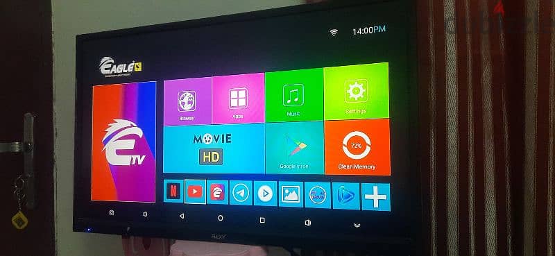 Lcd tv 32 inch flexi with android set box 1