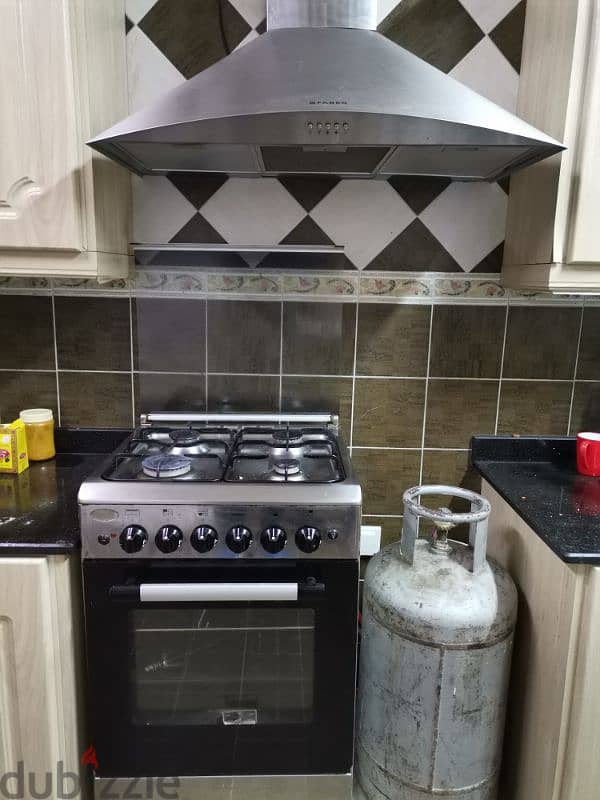 4 eyes Cooker + gas cylinder 0