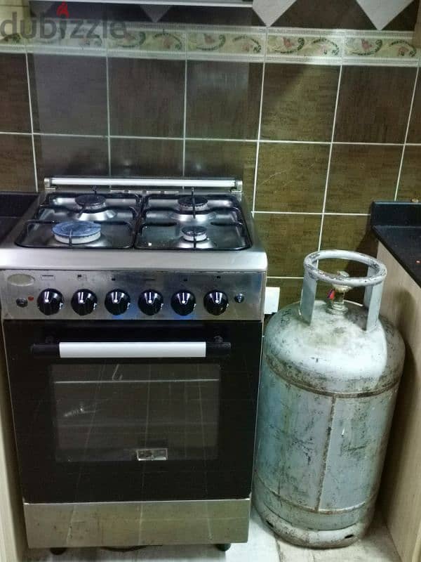 4 eyes Cooker + gas cylinder 2