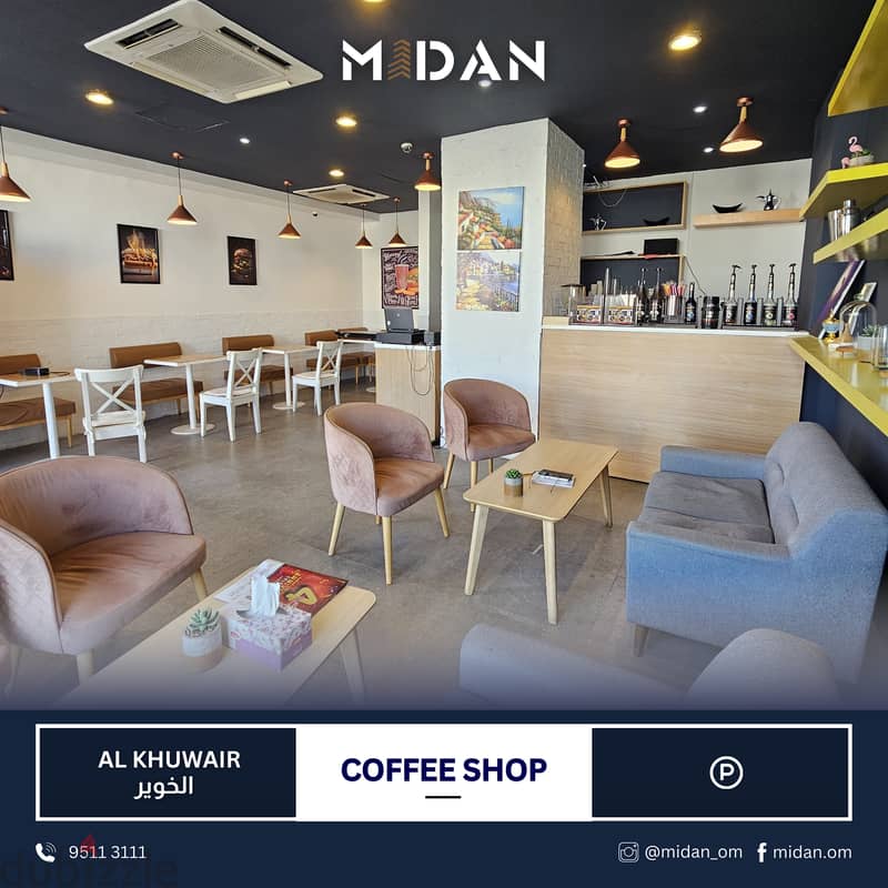 AL KHUWAIR | COFFEE SHOP FOR RENT OR SALE 0