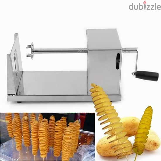 BRAND NEW! Spiral potato twister cutter machine stainless steel 2