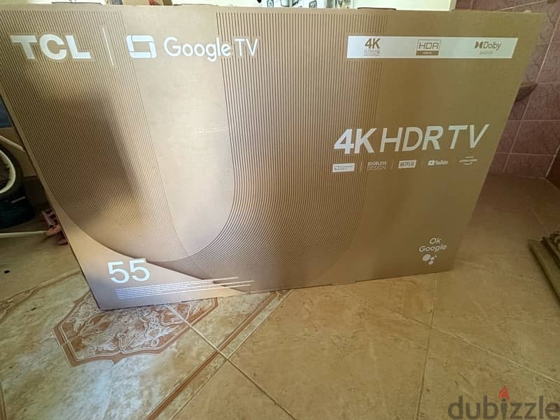 TCL google tv  سمارت 55 8