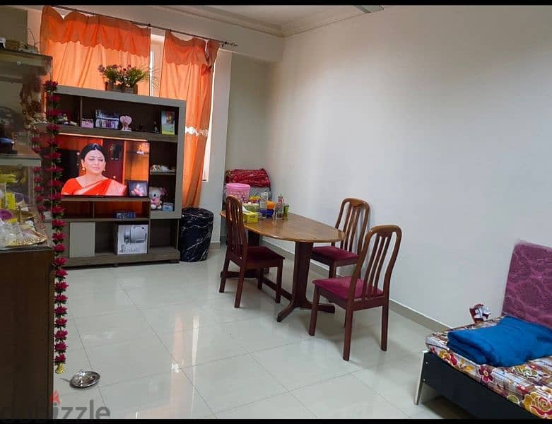 Room for rent 110omr (Single person or family of 2-preferably Indians) 1