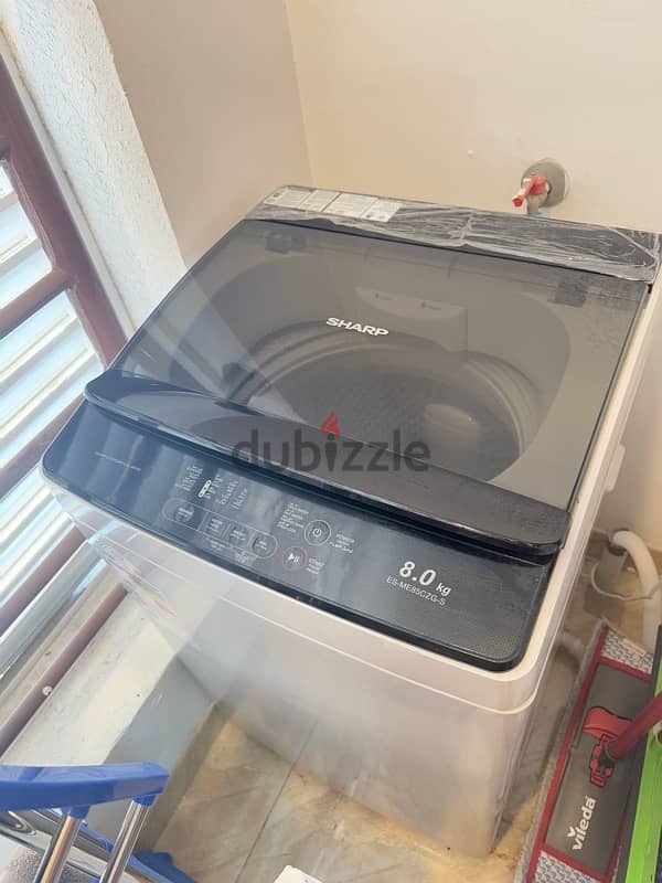 wash machine Sharp 8 kg 3