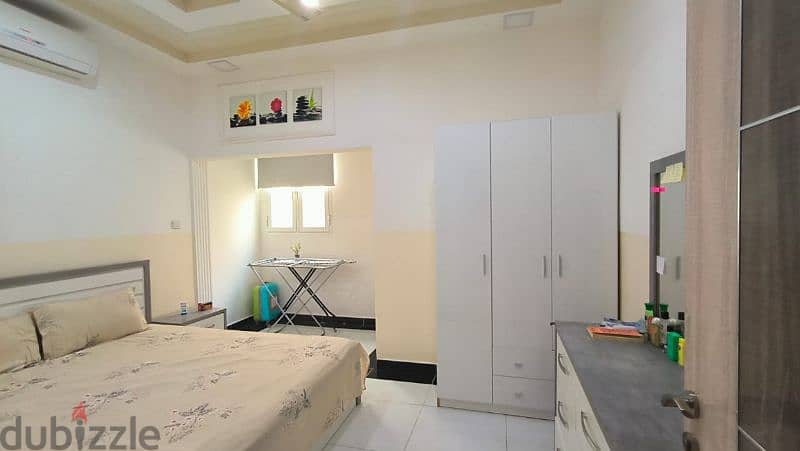 Attractive 1BHK Furnished Flat in Alkhuwaiشقة مفروشة غرفة وصالة الخوير 9